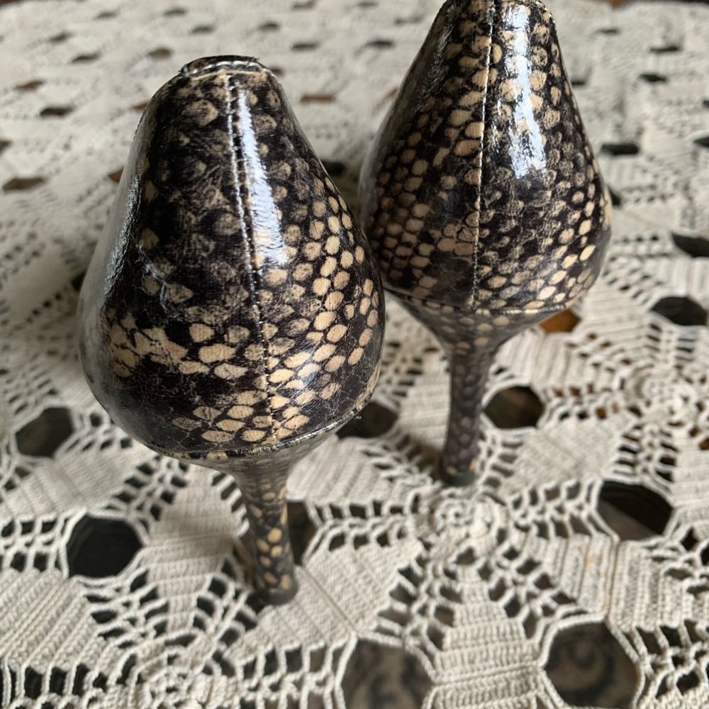 Anne Klein Python Heels - Picture 2 of 7